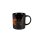 FOX Black and Orange Logo Ceramic Mug 350ml