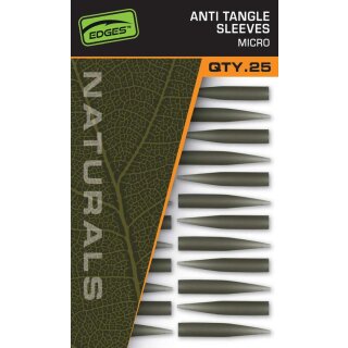 FOX Edges Naturals Anti Tangle Sleeve Micro 25Stk.