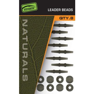 FOX Edges Naturals Leader Beads 8Stk.