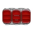 DAIWA Box Waterproof Sealed 9 Rooms Deep 11x6,5x1,8cm Red...
