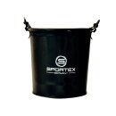 SPORTEX EVA bucket with handle 21x20cm black