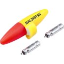 BALZER LED pilot ball incl. batteries 2.5cm orange-yellow