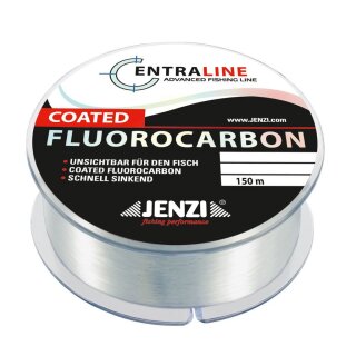 JENZI Centraline Fluorocarbon Coated 0,2mm 3,2kg 150m Transparent