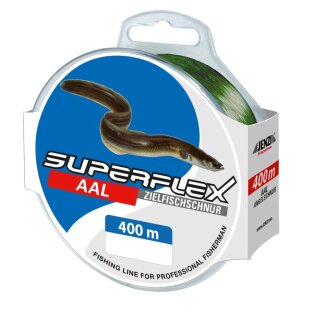 JENZI Superflex Zielfischschnur Aal 0,3mm 4,66kg 400m Grün