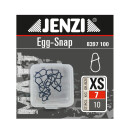 JENZI Egg-Snap XS 7kg Black Matt 10Stk.