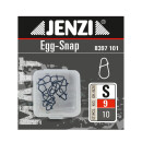 JENZI Egg-Snap S 9kg Black Matt 10Stk.