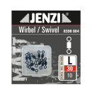 JENZI Wirbel Swivel Solo L 30kg Black Matt 10Stk.