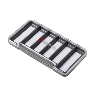 GREYS Slim Waterproof Fly Box 6 Compartments 187x103x17cm