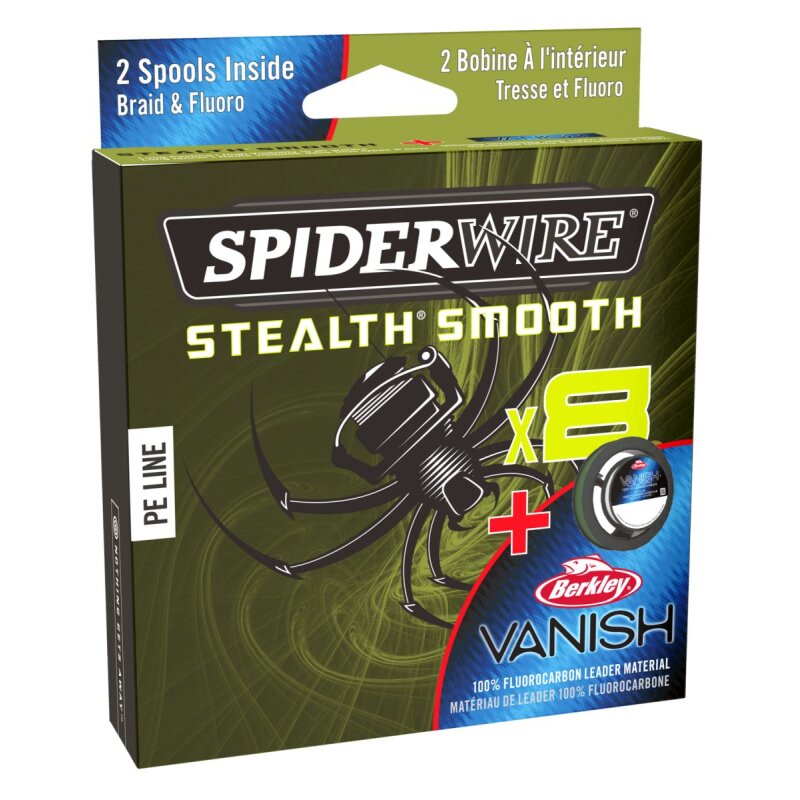 SPIDERWIRE Stealth Smooth 8 Berkley Vanish Duo Spool V3, 25,43 €