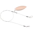 BALZER 7x7 Niroflex pike leader con lama spinner su...