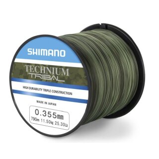 SHIMANO Technium Tribal PB 0,28mm 7,5kg 1250m Camouflage