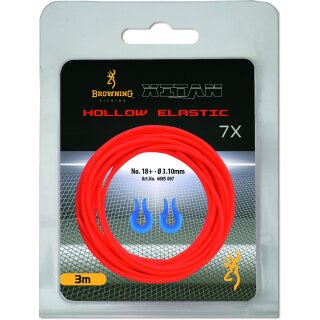 BROWNING Stretch 7 Hollow Pole Elastic 18+ 3,1mm Rot