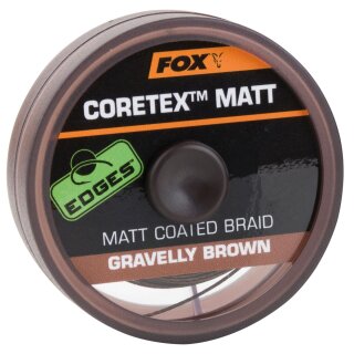FOX Edges Matt Coretex 11,3kg 20m Gravelly Brown