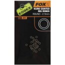 FOX Edges Kuro Coated O Rig Rings Small 2,5mm 25Stk.