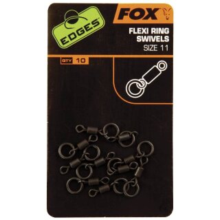 FOX Edges Flexi Ring Swivel Gr.11 10Stk.