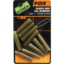 FOX Edges Surefit Tail Rubbers Trans Khaki 5Stk.