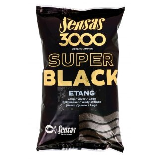 SENSAS 3000 Super Black Etang 1kg
