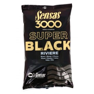 SENSAS 3000 Super Black River 1kg