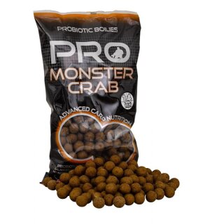 STARBAITS Probiotic Monster Crab Boilies 14mm 1kg