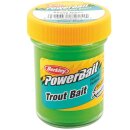 BERKLEY Powerbait Biodegradable Trout Bait Ohne Glitter 50g Fr&uuml;hlingsgr&uuml;n