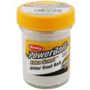 BERKLEY Powerbait Select Glitter Trout Bait 50g Weiß