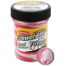 BERKLEY Powerbait Select Glitter Turbo Dough 50g Pink/Weiß