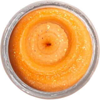 BERKLEY Powerbait Natural Glitter Trout Bait Garlic 50g Fluo Orange
