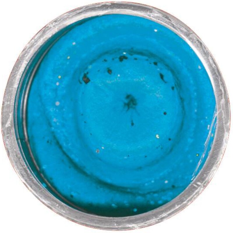 BERKLEY Powerbait Natural Scent Trout Bait Glitter Garlic 50g Pure Neon Blue