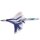 WILLIAMSON Diamond Jet Feather with Sonic Strip