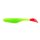Chartreuse Silver Glitter Red Tail
