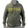 SPORTEX Hoodie Yellow / Black / Green